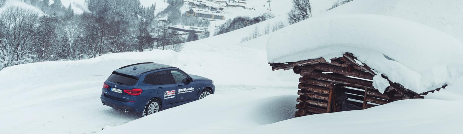 Arrival by car to the ski resort Saalbach Hinterglemm  | © Max Fortner