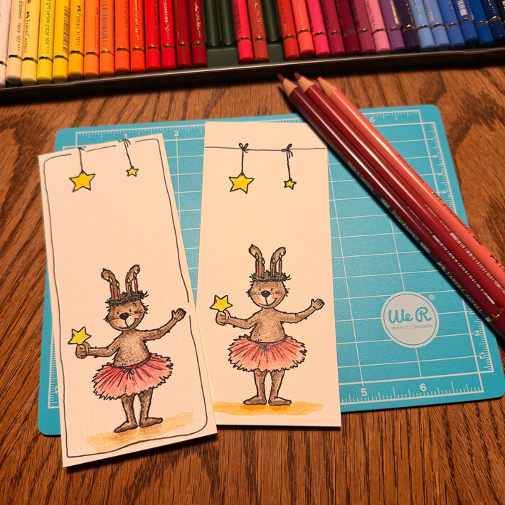 Aquarellkarte
