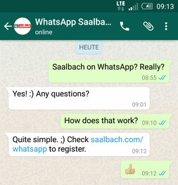 WhatsApp Service Saalbach WhatsApp Service Saalbach