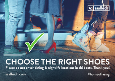 Choose the right shoes! | © Daniel Roos Choose the right shoes! | © Daniel Roos