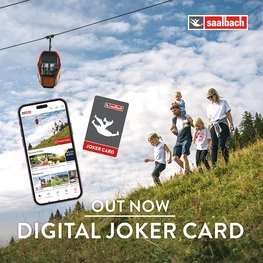 Digital JOKER CARD Saalbach Hinterglemm | © Klaus Listl Digital Joker Card in Saalbach HInterglemm | © Klaus Listl