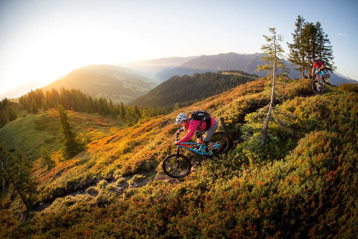 Mountainbike singletrails salzburg