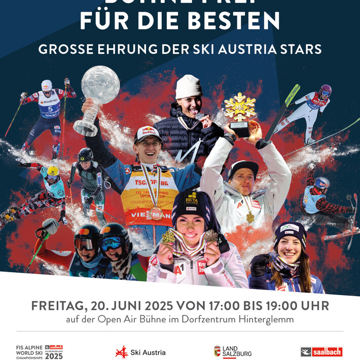 Bühne frei für die Besten | © saalbach.com