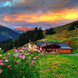 Abendstimmung auf der Reiteralm | © Reiteralm Saalbach