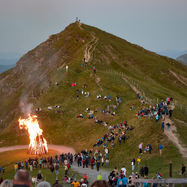Sonnwendfeier am Westgipfel | © Daniel Roos