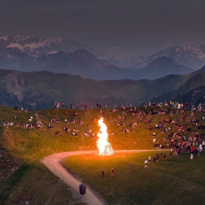 Sonnwendfeier am Westgipfel | © Daniel Roos
