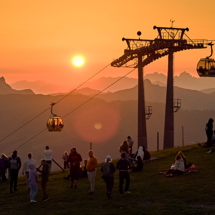 Sonnwendfeier am Westgipfel | © Daniel Roos