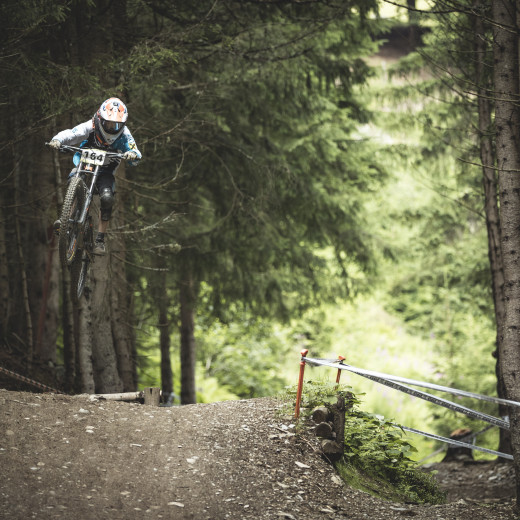 Participants Downhill at the Glemmride Bike Festival in Saalbach Hinterglemm | © Klaus Listl / saalbach.com