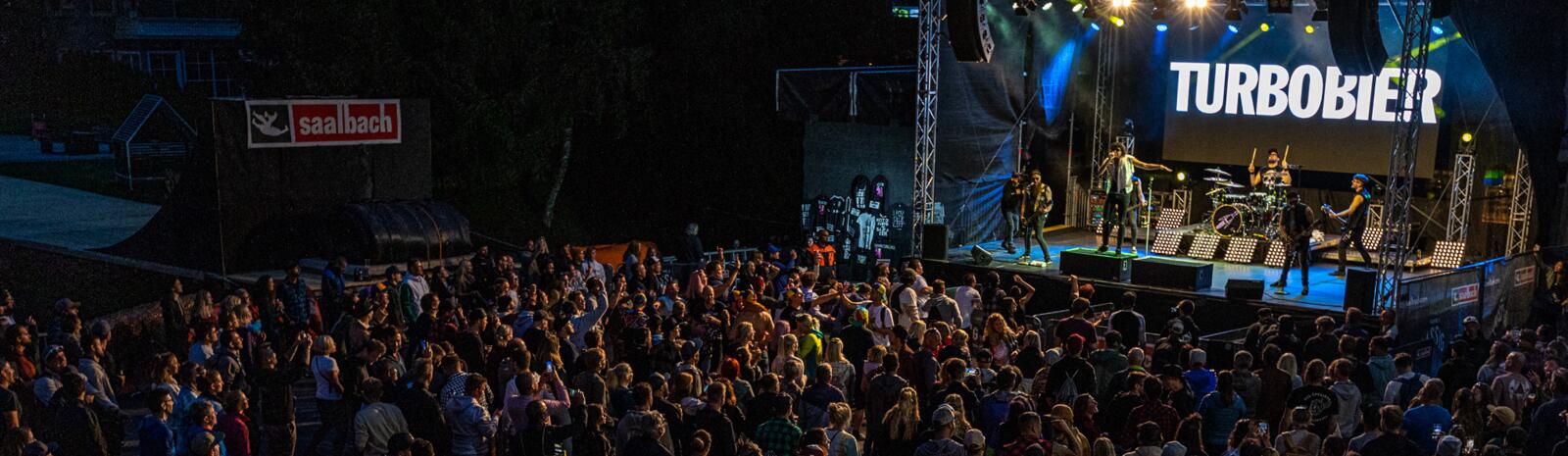 Party at GlemmRide Bike Festival Saalbach | © fskugi