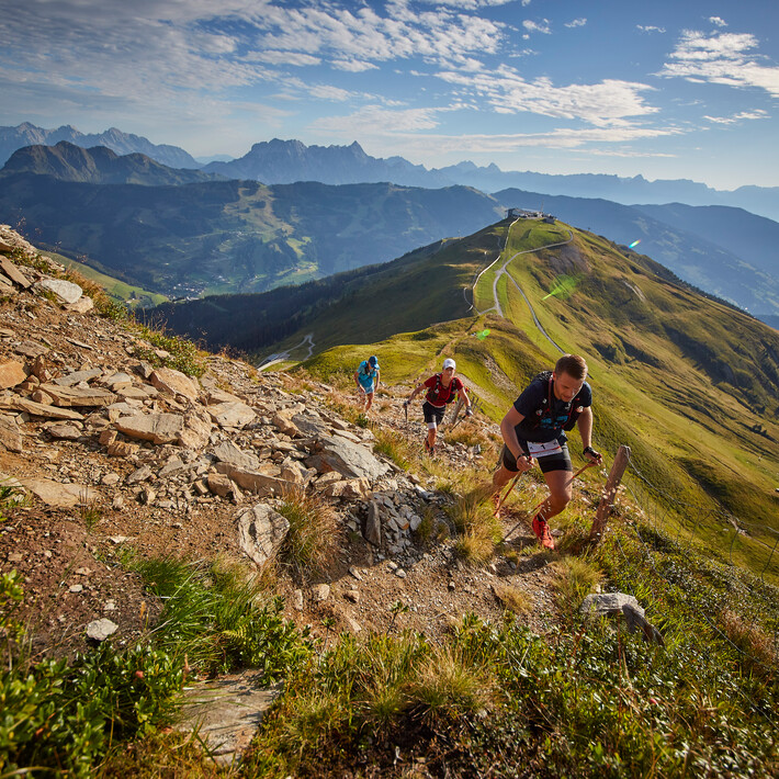 Saalbacher Trail & Skyrace | © Daniel Roos Teilnehmer beim Saalbach Trail & Skyrace | © Daniel Roos