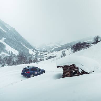 Anreise mit dem Auto in das Skigebiet Saalbach Hinterglemm  | © Max Fortner