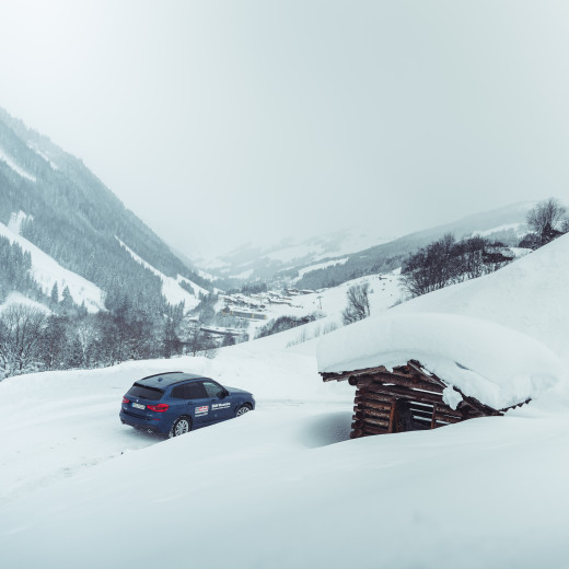Anreise mit dem Auto in das Skigebiet Saalbach Hinterglemm  | © Max Fortner