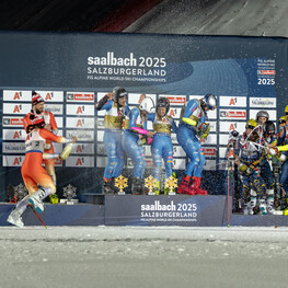 FIS Alpine Ski WM Saalbach 2025 | © Andreas Putz FIS Alpine Ski WM Saalbach 2025 | © Andreas Putz