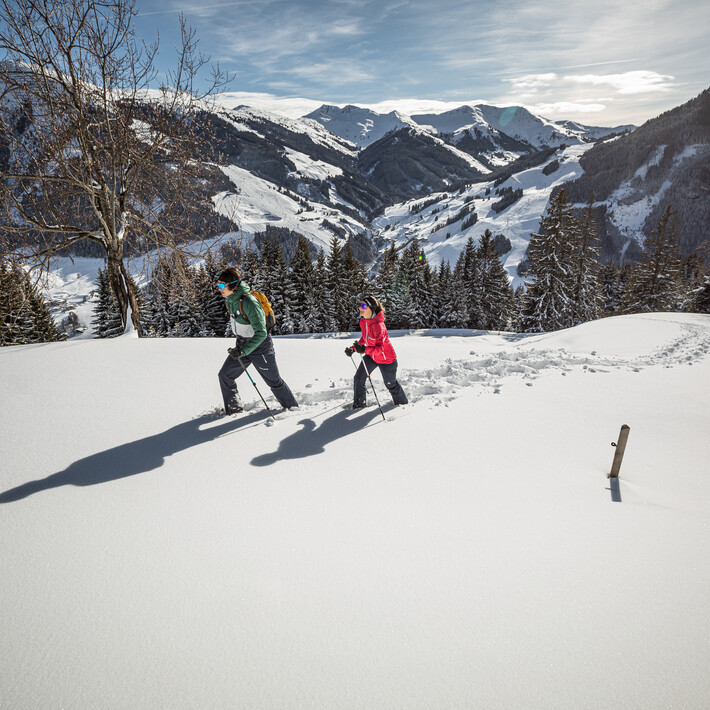 Schneeschuhwandern | © saalbach.com, Mirja Geh