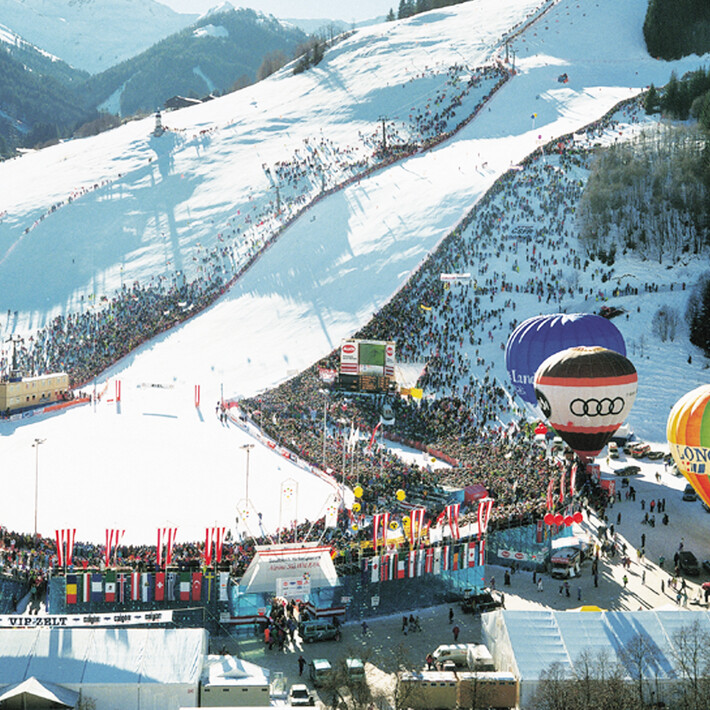 Ski WM 1991, 12er KOGEL Zielstadion | © Foto Jank Ski WM 1991, 12er KOGEL Zielstadion | © Foto Jank