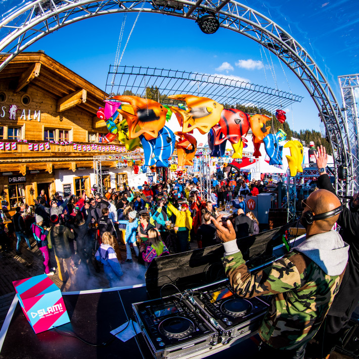 Dutchweek Saalbach 2019 // SLAM Stage // Maisalm | © MNO Photo / Dutchweek.nl