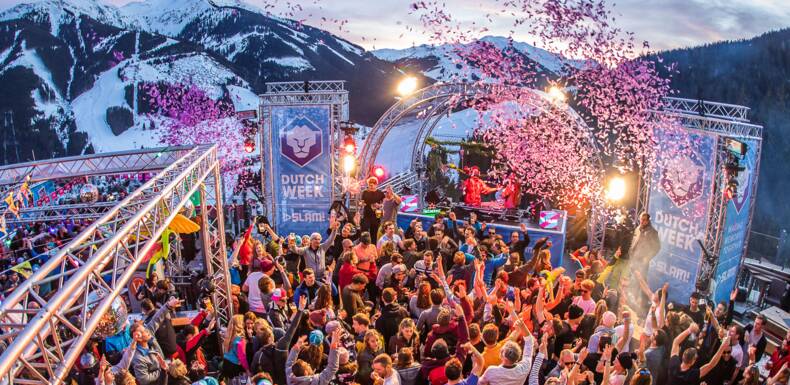 Dutchweek Saalbach 2019 // SLAM Stage // Maisalm | © Antoine Moghaddar / Dutchweek.nl