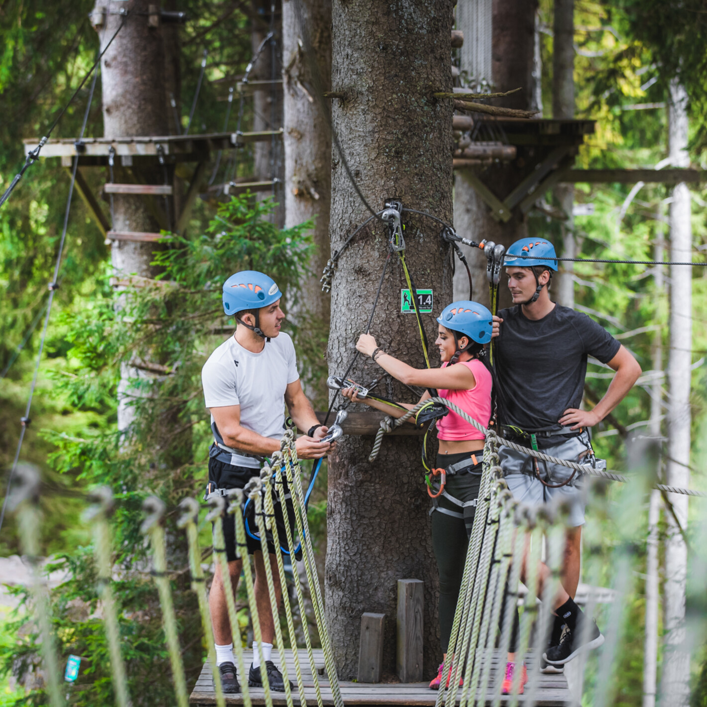 The largest High Rope Park of europe | Infrastructure