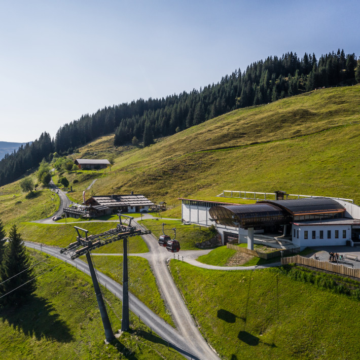 Reiterkogelbahn  | © R View Productions Bergstation der Reiterkogelbahn | © R View Productions