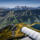 Schattberg X-Press | © R View Productions Luftaufnahme der Wanderregion Saalbach im Sommer | © R View Productions