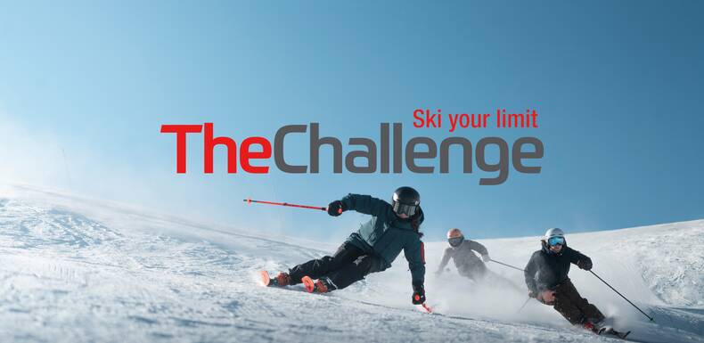 Skifahrer Challenge in Saalbach | © Christoph Johann