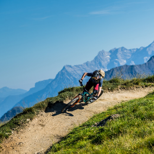 Biker auf den Mountainbike-Trails in Saalbach | © saalbach.com, Hansi Heckmair