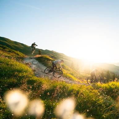 Mountainbiken in Saalbach Hinterglemm | © Moritz Ablinger Mountainbiken in summer in Saalbach Hinterglemm | © Moritz Ablinger