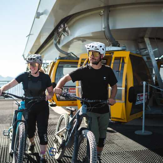 Bis zu 9 Bergbahnen in Österreichs größter Bike-Region | © Moritz Ablinger