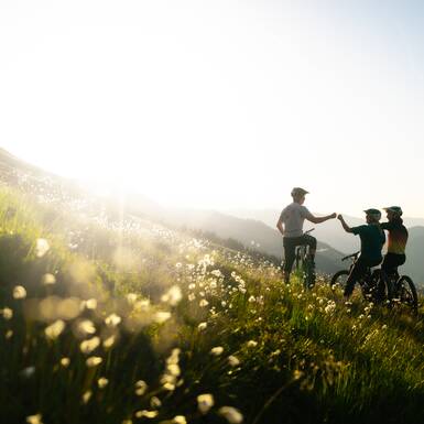 Mountainbiken in Saalbach Hinterglemm | © Moritz Ablinger Mountainbiken in Saalbach Hinterglemm | © Moritz Ablinger