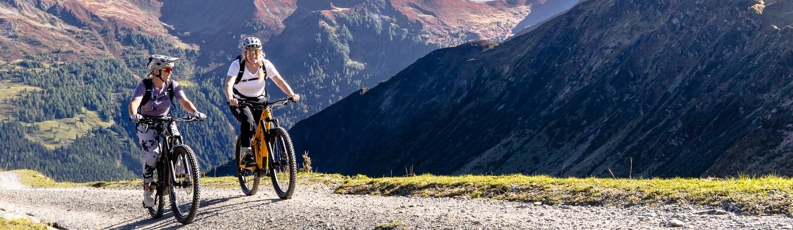 E-Biken in Saalbach Hinterglemm | © Karin Pasterer