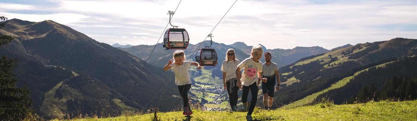 Spaß für die ganze Familie im Sommer in Saalbach Hinterglemm | © Klaus Listl