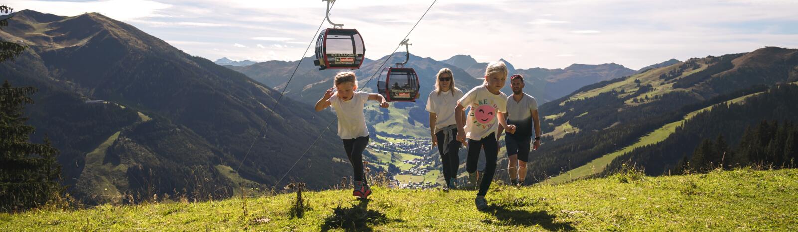 Fun for the whole family in summer in Saalbach Hinterglemm | © Klaus Listl