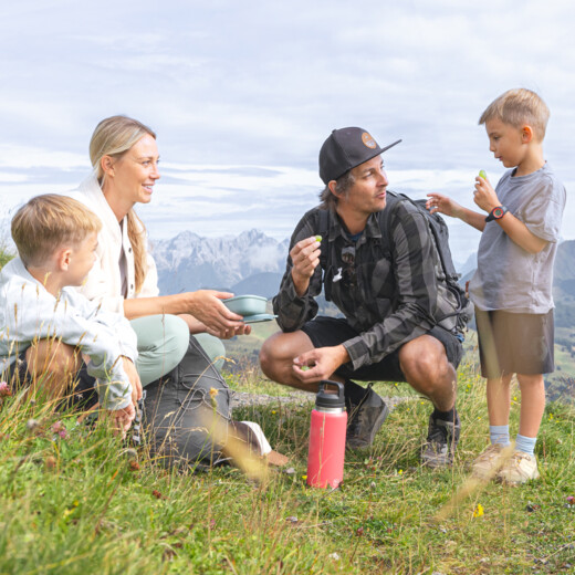 Familie Wandern Saalbach | © Karin Pasterer Familie Wandern Saalbach | © Karin Pasterer