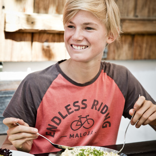 kulinarische Pause auf den Berghütten in Saalbach
