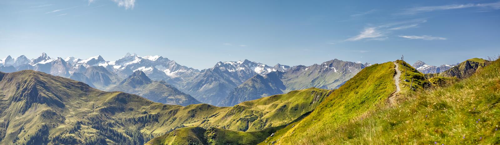 Berglandschaft in Saalbach Hinterglemm im Sommer | © Christian Wöckinger