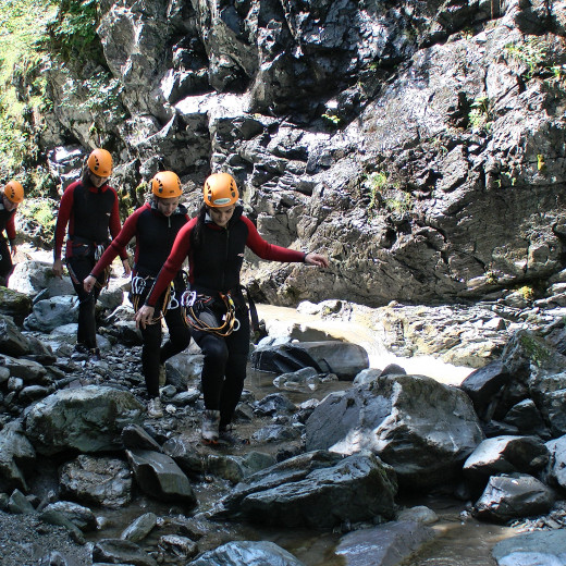 Canyoning im Vogelalpgraben | © Saalbach.com , Daniel Roos