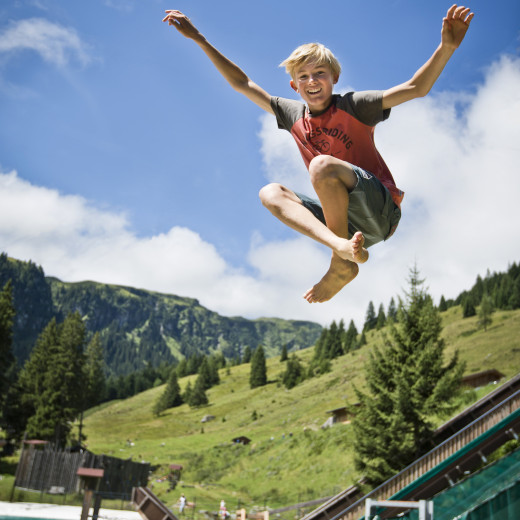 Outdoor Jump and Slide | © saalbach.com , Mirja Geh