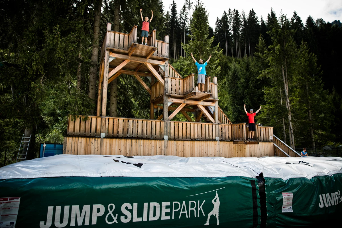 Jump & Slide Park  Infrastructure in Saalbach Hinterglemm