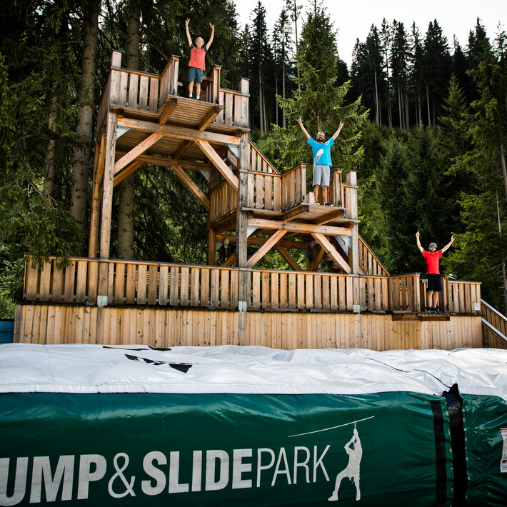 Outdoor Jump and Slide | © saalbach.com , Mirja Geh Outdoor Jump and Slide | © saalbach.com , Mirja Geh