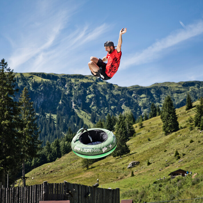 Outdoor Jump and Slide Outdoor jump and slide