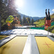 Outdoor slip and slide | © saalbach.com , Mirja Geh Outdoor slip and slide | © saalbach.com , Mirja Geh