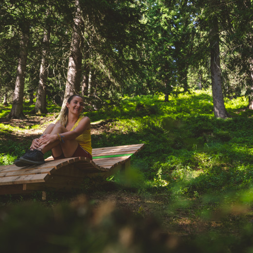 Waldwellness in Saalbach Hinterglemm | © Wout van de Donk