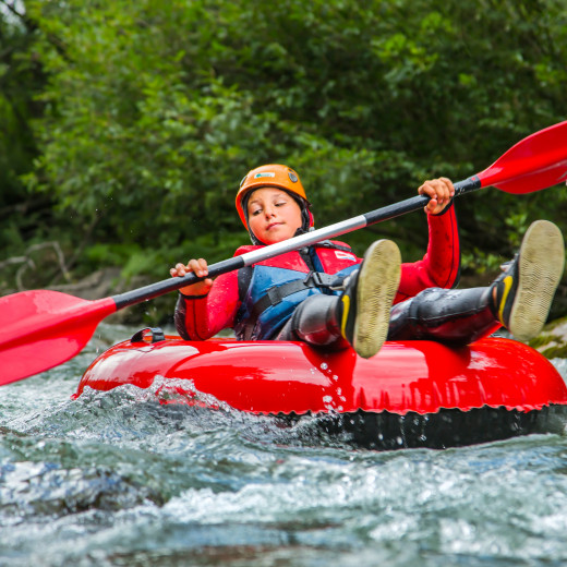 Tubing auf der Saalach | © Salzburgerland