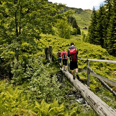 Hiking in Saalbach