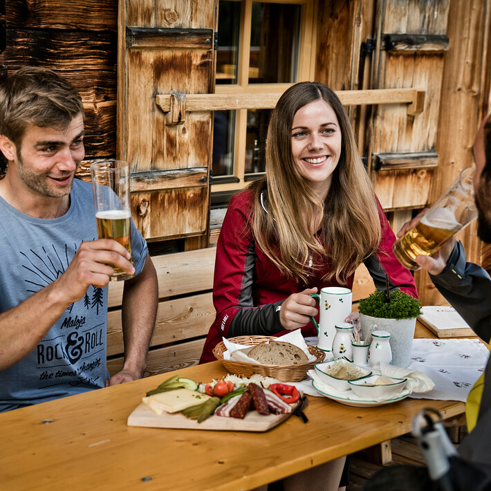 Culinary delights in and around Saalbach's huts