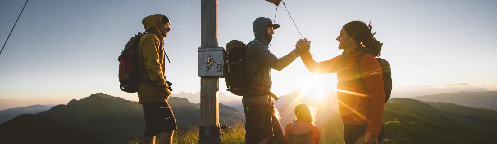 Wandern in Saalbach Hinterglemm | © Mia Knoll