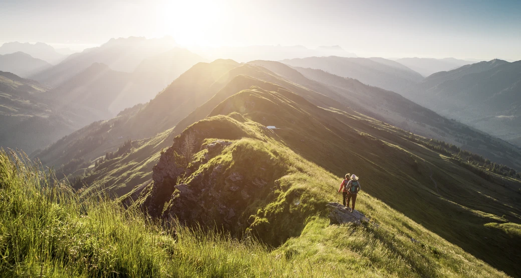 Wandern in Saalbach Hinterglemm | © Mia Knoll
