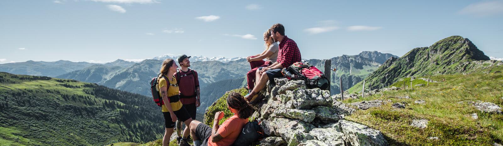 Wandern in Saalbach Hinterglemm | © Mia Knoll