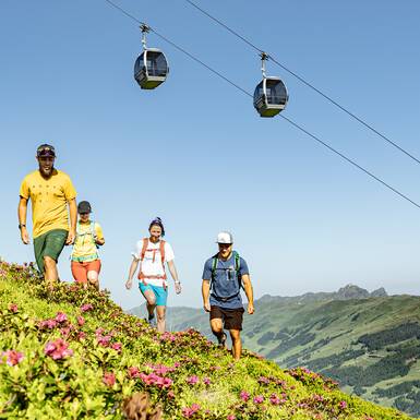 Wandern in Saalbach Hinterglemm | © Karin Pasterer Wandern in Saalbach Hinterglemm | © Karin Pasterer