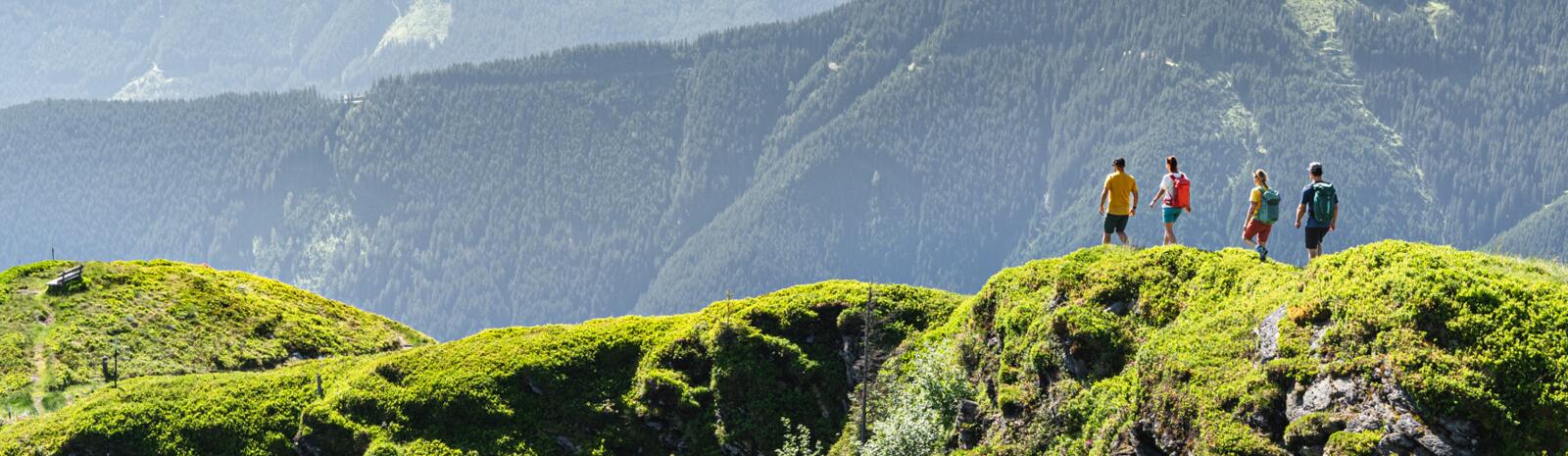 Wandern in Saalbach Hinterglemm | © Karin Pasterer